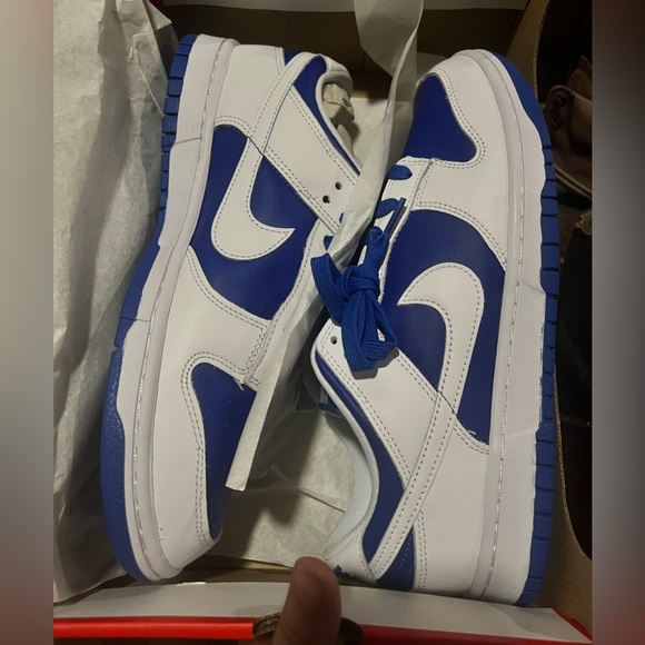 Nike Other - Nike Dunk low Retro Racer blue/white